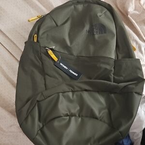 The North Face Women's Olive Green Backpack NWT